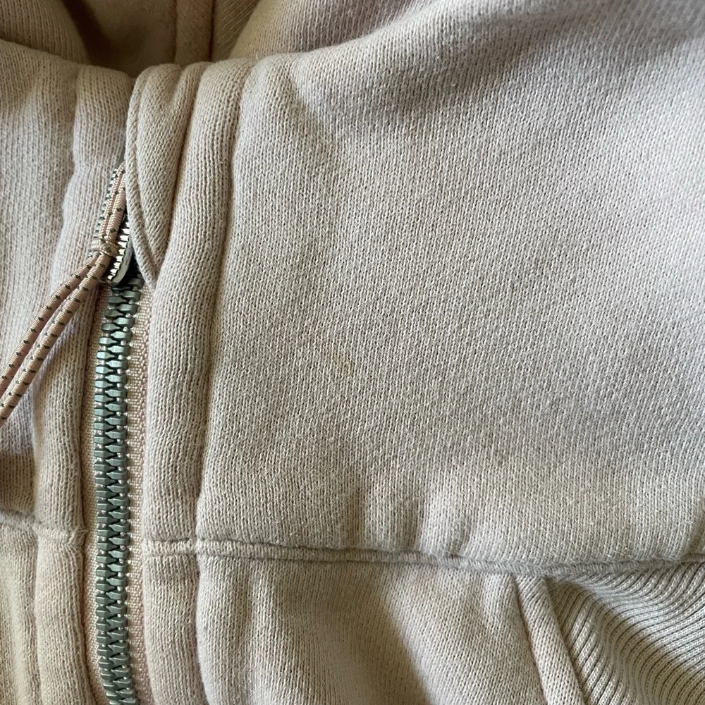 Lululemon Athletica Pink Scuba Half Zip - Picture 4 of 5